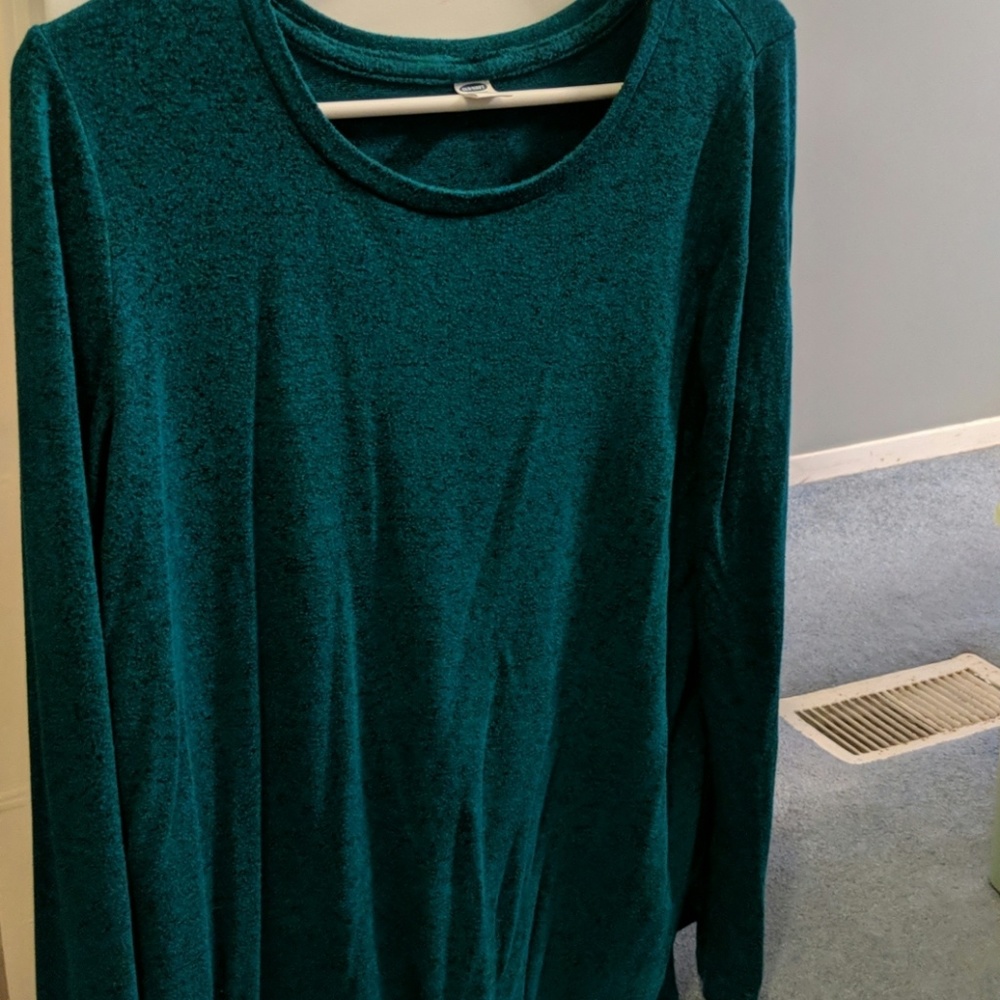 Teal loose sweater